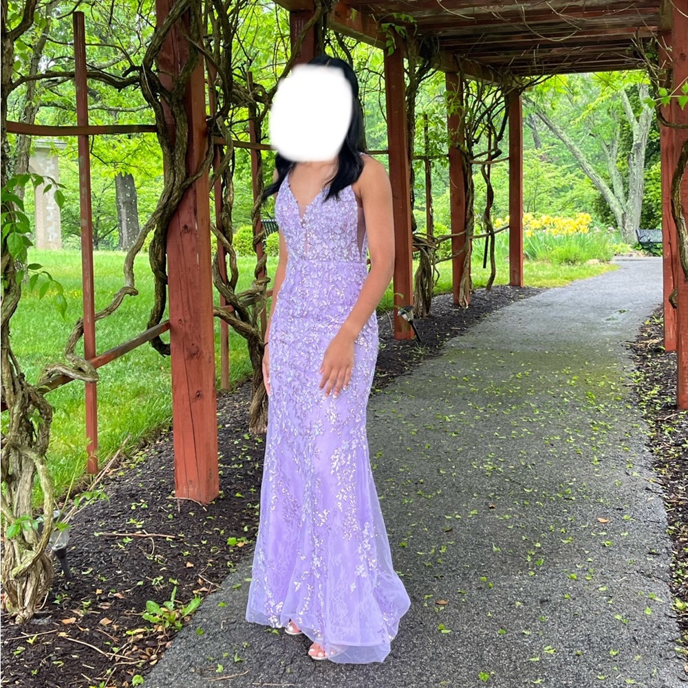 Lavender Prom Dress